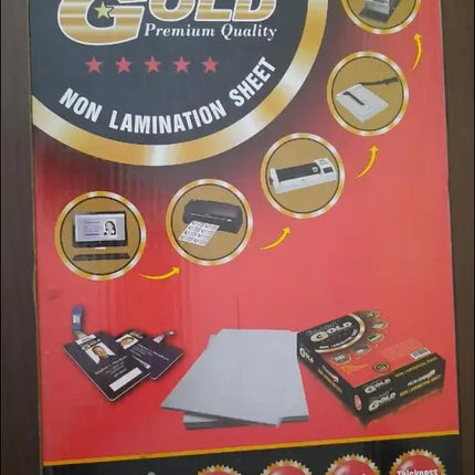 Copier World Black Gold Non - Lamination dragon sheet A4 Size