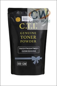 Cti Black Toner 500gm for konica Zc224 C284 C364 - TONERS