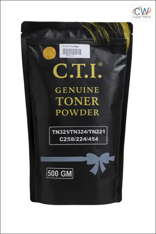 Cti Black Toner 500gm for konica Zc224 C284 C364 - TONERS
