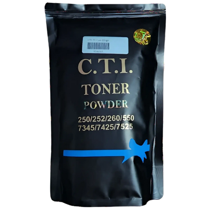 CTI Compatible Cyan Toner Compatible use for Xerox WC7845/DC250/DC550/DC700/C60 ( 500gm pouch )