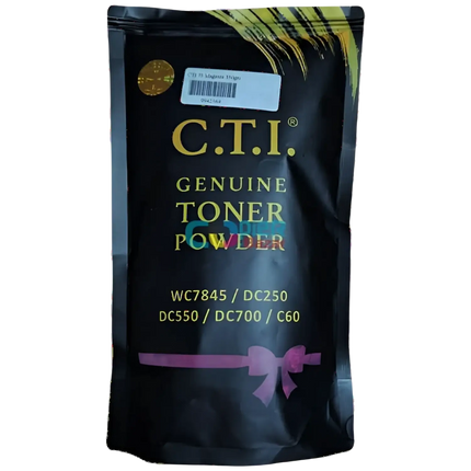 CTI Compatible Magenta Toner Compatible use for Xerox WC7845/DC250/DC550/DC700/C60 (500gm pouch)