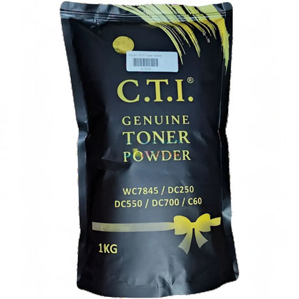 CTI Compatible Yellow Toner Compatible use for Xerox WC7845/DC250/DC550/DC700/C60 (1kg pouch)