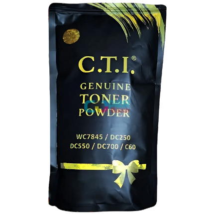 CTI Compatible Yellow Toner Compatible use for Xerox WC7845/DC250/DC550/DC700/C60 (500gm pouch)