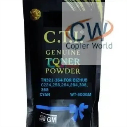 Cti Cyan Toner 500gm for konica C224 C284 C364 - TONERS