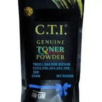 Cti Cyan Toner 500gm for konica C224 C284 C364 - TONERS
