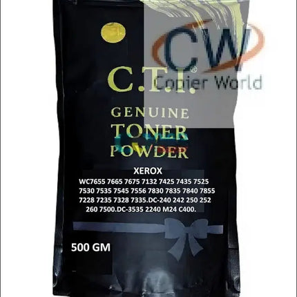 Wc 7535 7435 Toner Black for xeorx  Cti