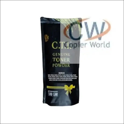 Cti Toner Yellow 750gms for Wc7525 - Printers
