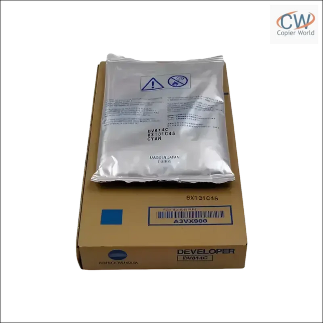 Cyan Developer For Konica Minolta C1060 C2060 C1070 C2070 C3070 C3080 - DEVLOPER