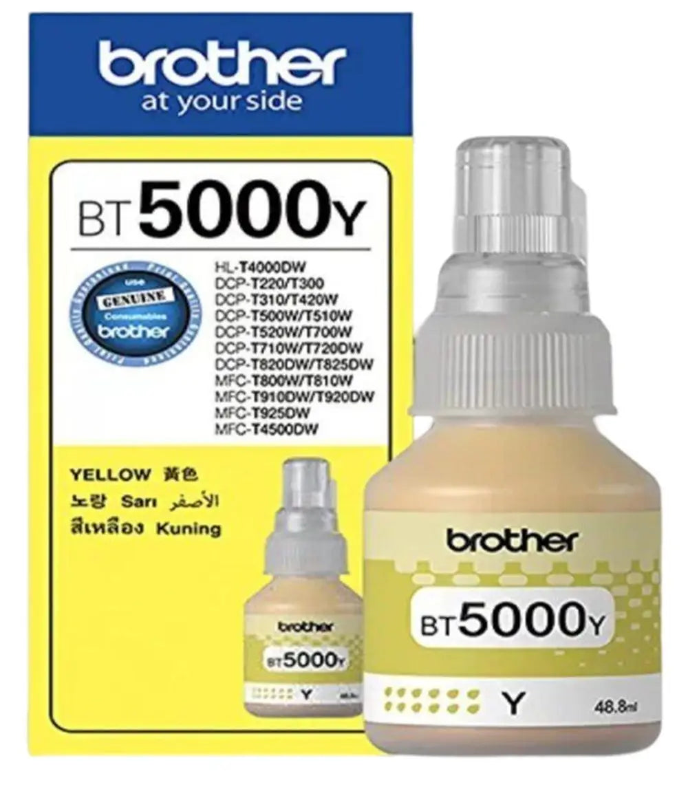 Brother BT5000Y Yellow Ink for Printer 4500