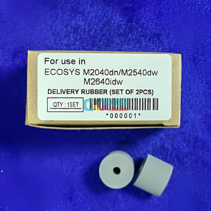 Delivery Rubber Compatible use for Kyocera Ecosys 2040dn m2540dn m2640idw ( Set of 2pcs )