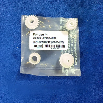 Developing Gear Compatible use for Konica Minolta C224 284 364 ( Set of 4pcs )
