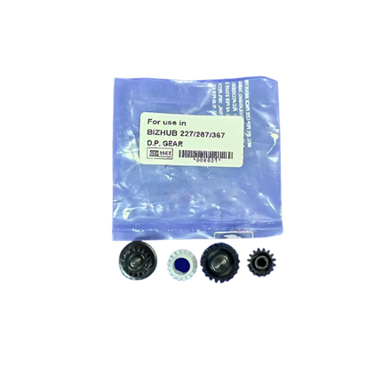 DP Gear Compatible use for Konica Minolta Biz 227 287 367 ( Set of 4pcs )
