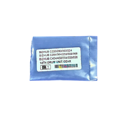 Drum Unit Gear Compatible use for Konica Minolta Biz C 220 280 360 224 (14th )