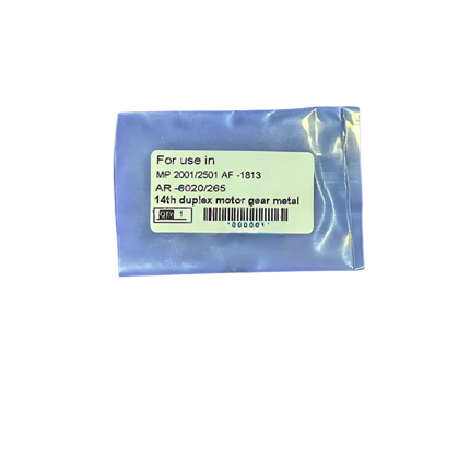 Duplex Motor Metal Gear Compatible use for Ricoh MP 2001 2501 AF 1813 AR 6020 265 ( 14Th )