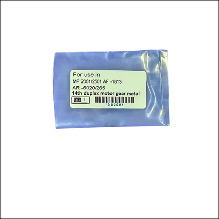 Duplex Motor Metal Gear Compatible use for Ricoh MP 2001 2501 AF 1813 AR 6020 265 ( 14Th )