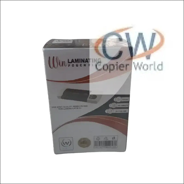 Ecowin 250 Micron Id Card Lamination Pouches 65x95mm Pack of 100 Sheets - LAMINATION POUCH