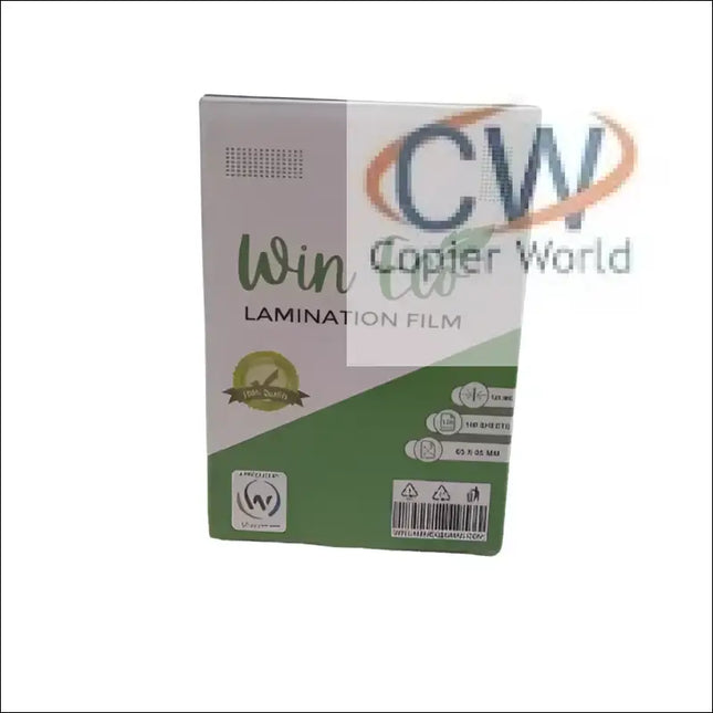 Ecowin 65mm x 95mm Lamination Pouch Film 125 Microns - LAMINATION POUCH