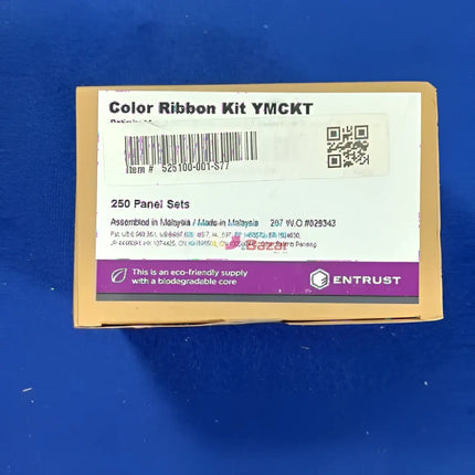 Entrust Datacard Ymckt Kt Ribbon Colour 250 Panel 525100001S77