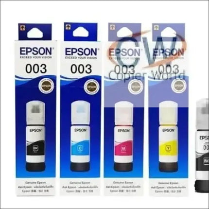 Epson 003 Colour Ink Bottle Set - Printers