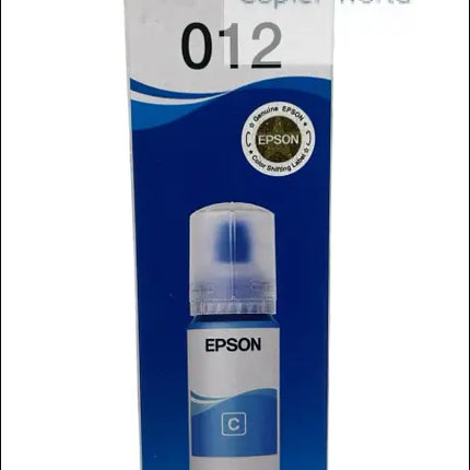 Epson 012 Ecotank Cyan Ink Bottle 70ML