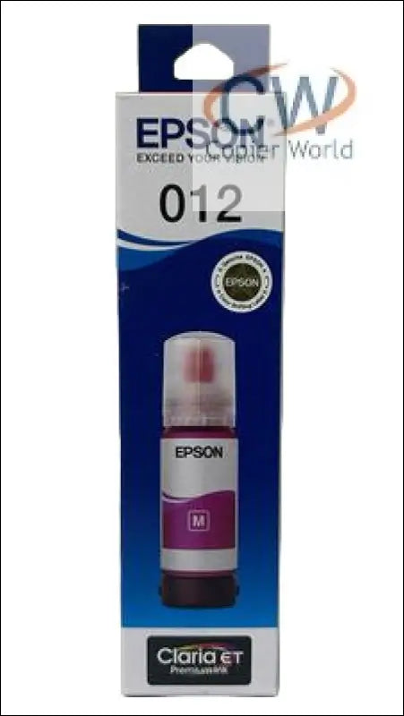 Epson 012 Ecotank Magenta Ink Bottle 70ML