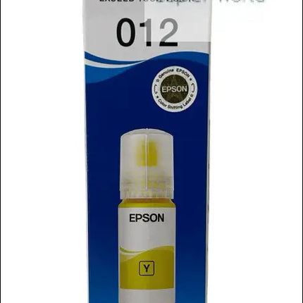Epson 012 Ecotank Yellow Ink Bottle 70ML
