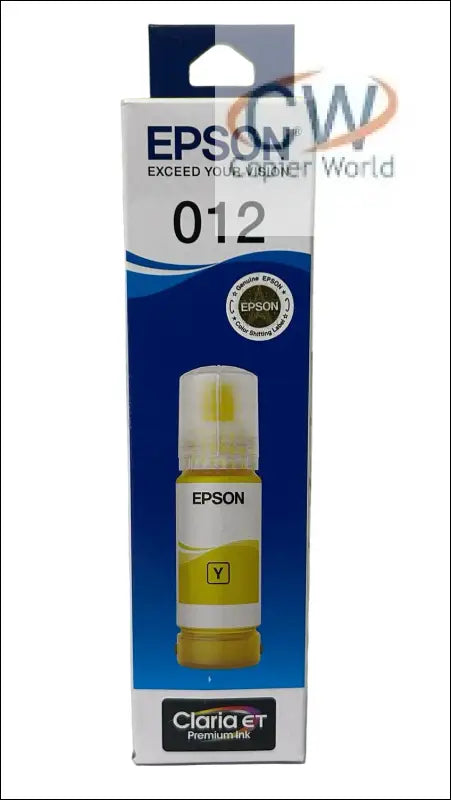 Epson 012 Ecotank Yellow Ink Bottle 70ML