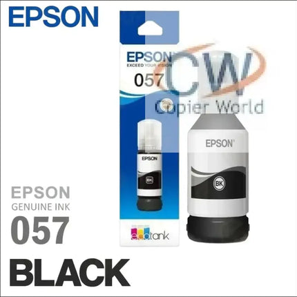 Epson 057 Black Ink Bottle for High-Quality Printing