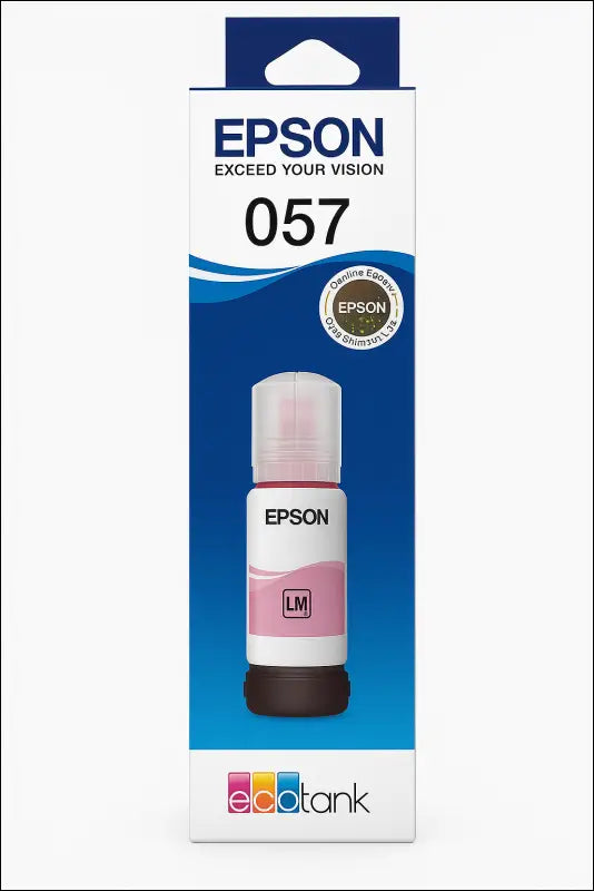 Epson 057 Light Magenta Ink Bottle for EcoTank Printers - Printers