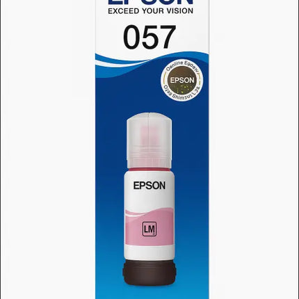 Epson 057 Light Magenta Ink Bottle for EcoTank Printers - Printers