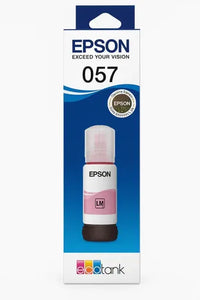 Epson 057 Light Magenta Ink Bottle for EcoTank Printers - Printers
