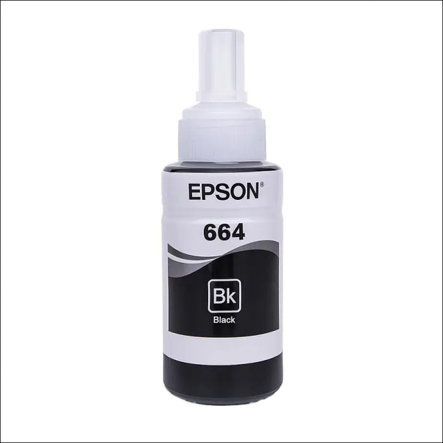 Epson 664 Black Ink OG 70ml Bottle for Printers - Printers