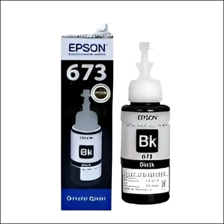 Epson 673 Black Ink Bottle Original
