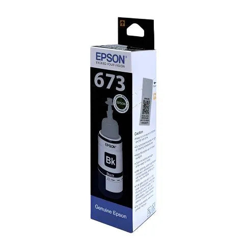 Epson 673 Black Ink Bottle Original