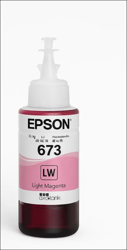 Epson 673 Light Magenta Ink Bottle for Quality Printing - Printers
