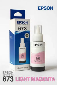 Epson 673 Light Magenta Ink Bottle for Smooth Printing - Printers