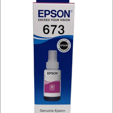 Epson 673 Magenta Ink Bottle Original - Printers