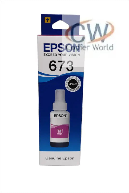 Epson 673 Magenta Ink Bottle Original - Printers