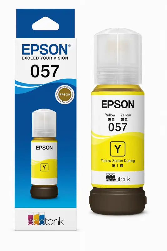 Epson Ink Bottle 70ml Yellow for EcoTank Printers - Printers