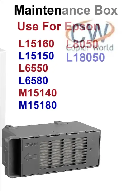 Epson L8050 Maintenance Box Spare Part for Printers - SPARE PARTS