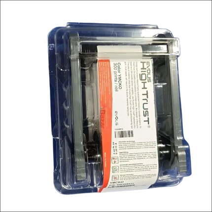 Evolis Full Panel Ribbon YMCKO 300 With Cassette R5F008S22