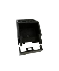 A black plastic rectangular Fixing Magnetic Lever Base (Fuser exit switch) for Xerox wc 5655/5665/5675/5765/5775/5790 by Copier World, shown with detachable cover on a white background—perfect as a replacement part.