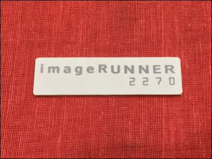 Front Door Model Sticker for IR2270