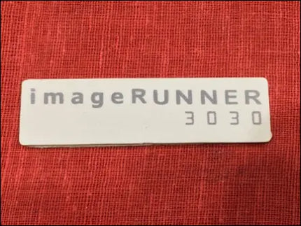 Front Door Model Sticker for IR3030