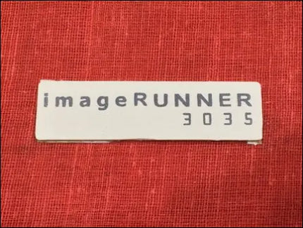 Front Door Model Sticker for IR3035