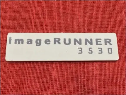 Front Door Model Sticker for IR3530
