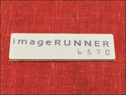 Front Door Model Sticker for IR6570