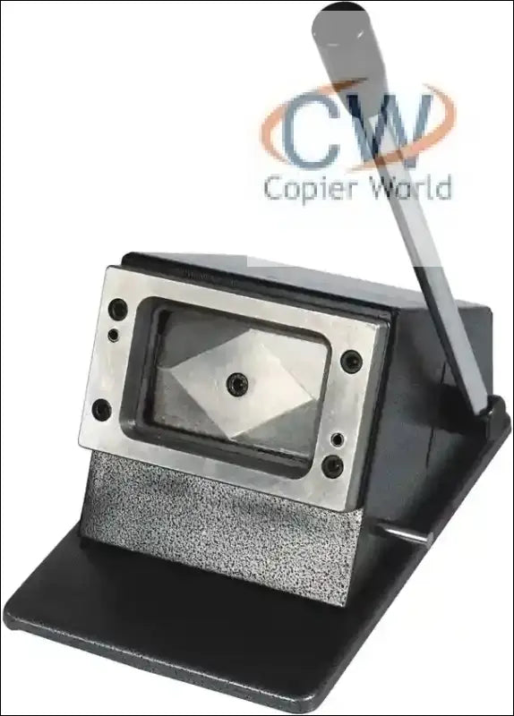 Heavy Duty PVC ID Card Die Full Body Round Metal Grip Corner Paper Cutter