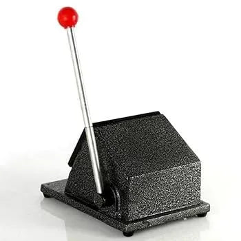 Heavy Duty PVC ID Card Die Full Body Round Metal Grip Corner Paper Cutter
