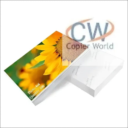 High Glossy Photo Paper 4x6 Inch 100 Sheets for Vivid Photo Prints - LAMINATION POUCH